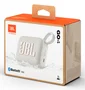 JBL Go 4 Altavoz Bluetooth Portátil, 4.2W, Resistente al Agua y Polvo IP67, Autonomía 7h, Color Blanco