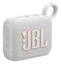 JBL Go 4 Altavoz Bluetooth Portátil, 4.2W, Resistente al Agua y Polvo IP67, Autonomía 7h, Color Blanco