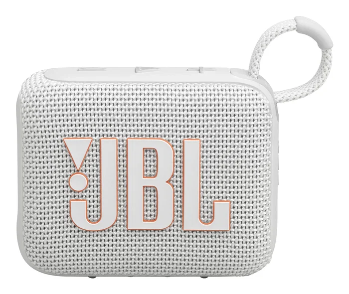JBL Go 4 Altavoz Bluetooth Portátil, 4.2W, Resistente al Agua y Polvo IP67, Autonomía 7h, Color Blanco