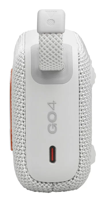 JBL Go 4 Altavoz Bluetooth Portátil, 4.2W, Resistente al Agua y Polvo IP67, Autonomía 7h, Color Blanco