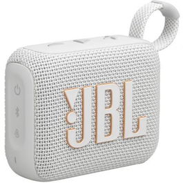 JBL GO 4 Altavoz Bluetooth Portátil 4.2W Blanco, 7h Reproducción, IP67, Bluetooth 5.3