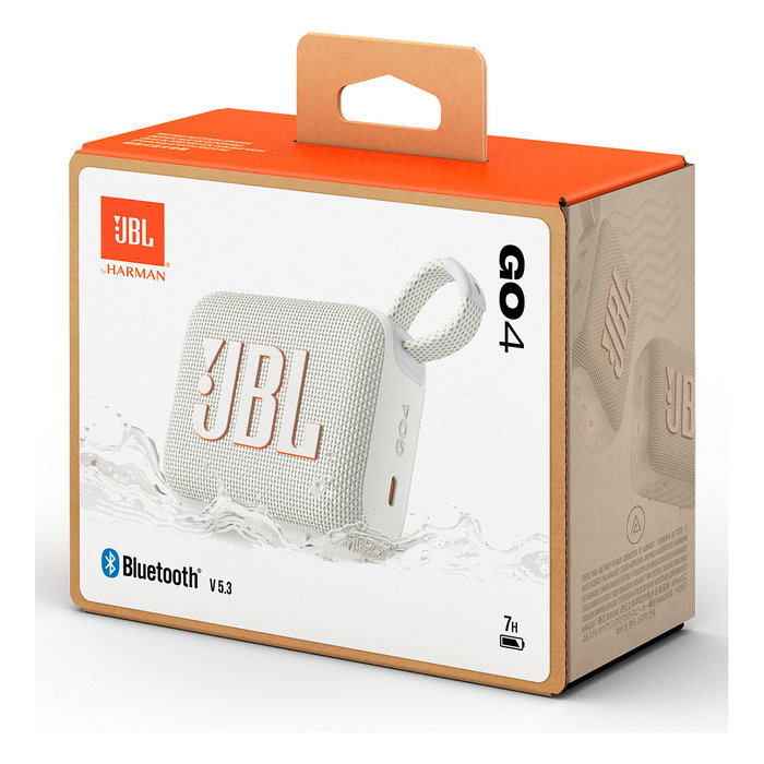 Jbl Go 4 Altavoz Bluetooth Portátil Blanco
