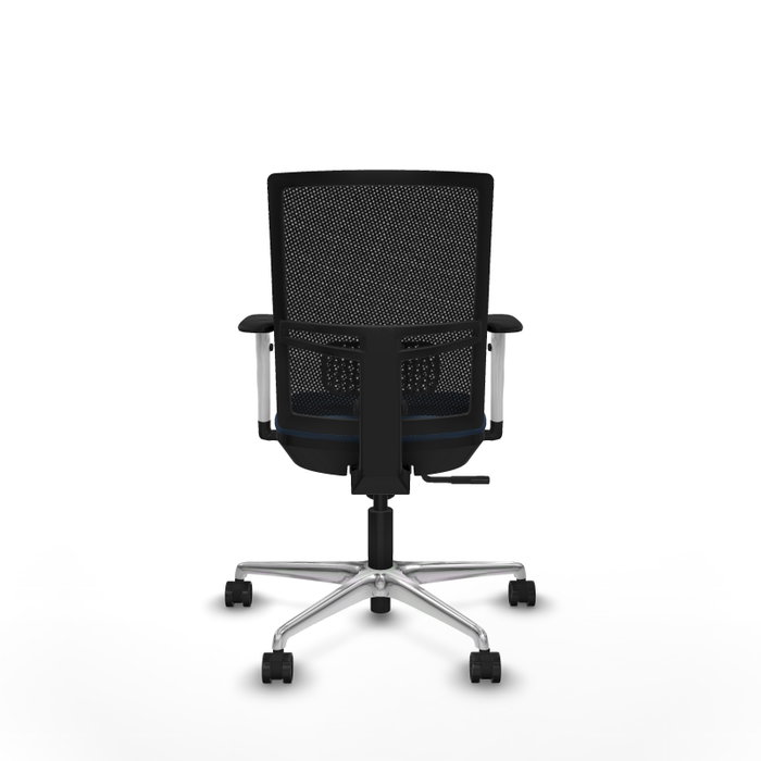 PIQUERAS Y CRESPO Silla de oficina Yunquera con mecanismo Sincro, Azul marino y Negro PIQUERAS Y CRESPO Silla de oficina Yunquera con mecanismo Sincro, Azul marino y Negro