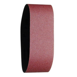 WOLFPACK LINEA PROFESIONAL Lija de recambio para lijadoras de banda 75x457 mm grano 40 (Pack 3 piezas)
