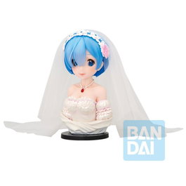 Ichibansho Re: Zero Starting Life in Another World - Figura REM WEDDING PVC 21 cm