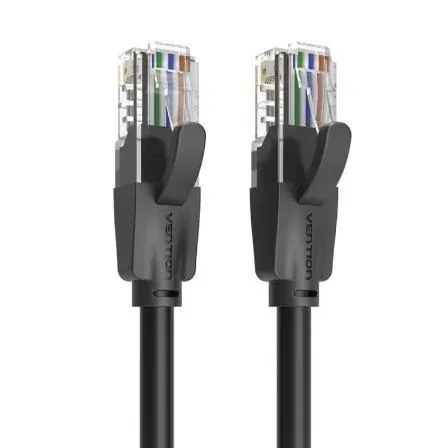 Vention IBEBG Cable de Red RJ45 UTP Cat.6, 1.5m, Negro