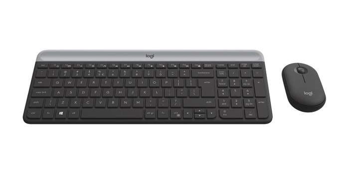 Logitech MK470 Teclado y Ratón Inalámbricos 2.4GHz QWERTY Español - Grafito Logitech MK470 Teclado y Ratón Inalámbricos 2.4GHz QWERTY Español - Grafito