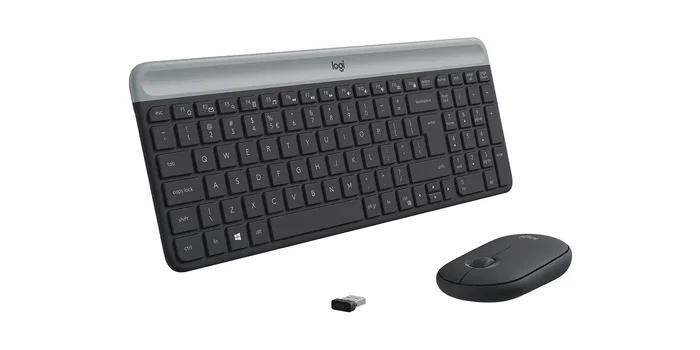 Logitech MK470 Teclado y Ratón Inalámbricos 2.4GHz QWERTY Español - Grafito Logitech MK470 Teclado y Ratón Inalámbricos 2.4GHz QWERTY Español - Grafito