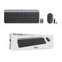 Logitech MK470 Combo de Teclado y Ratón Inalámbrico Grafito QWERTY US International