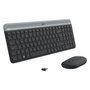 Logitech MK470 Combo de Teclado y Ratón Inalámbrico Grafito QWERTY US International