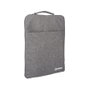 MANHATTAN Seattle Funda para Portátil 15.6 pulg. Gris Resistente al Agua