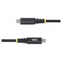 StarTech.com Cable de Carga USB-C a USB-C de 2m, 240W, 5A, Negro