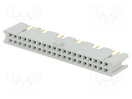3M Conector IDC Hembra 40 Pines 2x20 THT Dorado