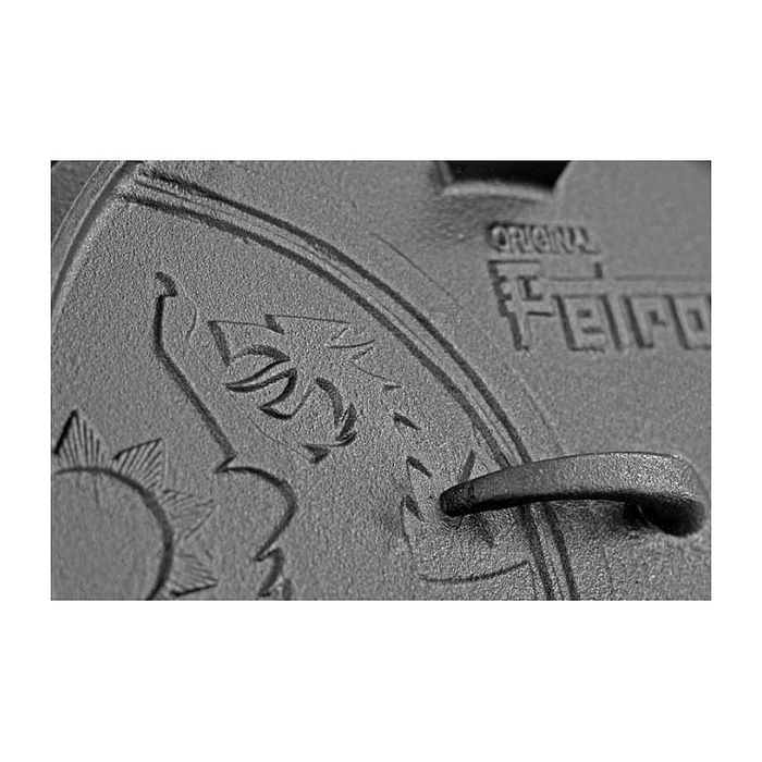 Petromax FT6 Feuertopf - Olla de Hierro Fundido para Horno, 5.7 Litros, Color Negro, 185 x 330 x 360 mm