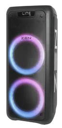 Zen Phoenix Altavoz Bluetooth 250W con Micrófono Inalámbrico Negro