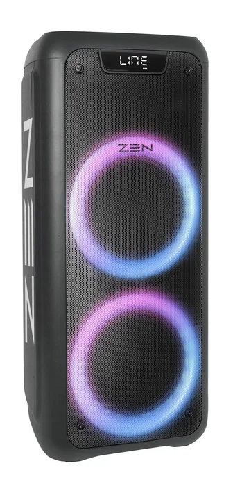 Zen Phoenix Altavoz Bluetooth 250W con Micrófono Inalámbrico Negro