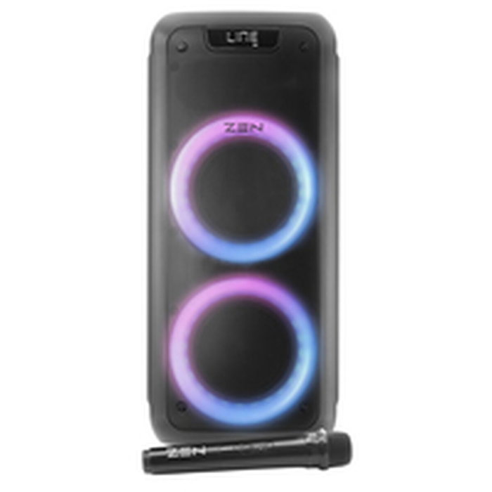 Zen Phoenix Altavoz Bluetooth 250W con Micrófono Inalámbrico Negro