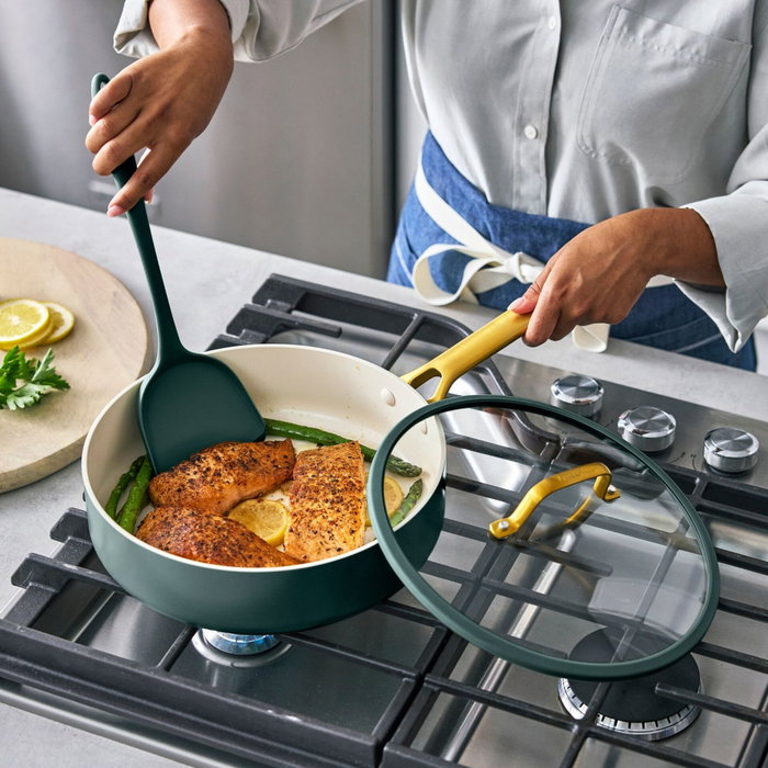 GreenPan Padova Reserve Set de cocina de 6 piezas, Verde pino GreenPan Padova Reserve Set de cocina de 6 piezas, Verde pino