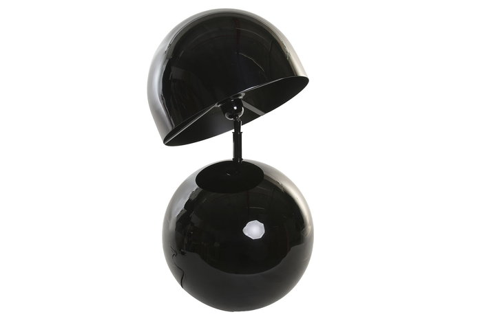 DKD Home Decor Lampara Sobremesa India lamps 1c25 Negro 31 x 59 x 31 cm