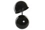 DKD Home Decor Lampara Sobremesa India lamps 1c25 Negro 31 x 59 x 31 cm