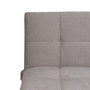 Ixia Sofá-cama Gris en Chenilla con Estructura de Madera