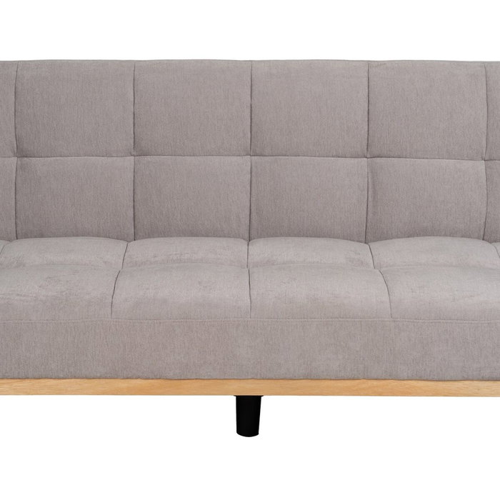 Ixia Sofá-cama Gris en Chenilla con Estructura de Madera Ixia Sofá-cama Gris en Chenilla con Estructura de Madera