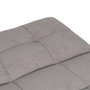 Ixia Sofá-cama Gris en Chenilla con Estructura de Madera