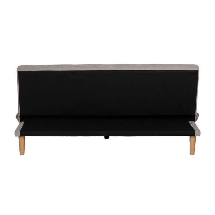 Ixia Sofá-cama Gris en Chenilla con Estructura de Madera Ixia Sofá-cama Gris en Chenilla con Estructura de Madera