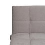Sofá-Cama Gris Metal-Madera Salón 178 X 94 X 86 cm