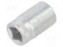 STAHLWILLE Llave de vaso 13mm 3/8 de pulgada 6 ángulos Serie 456