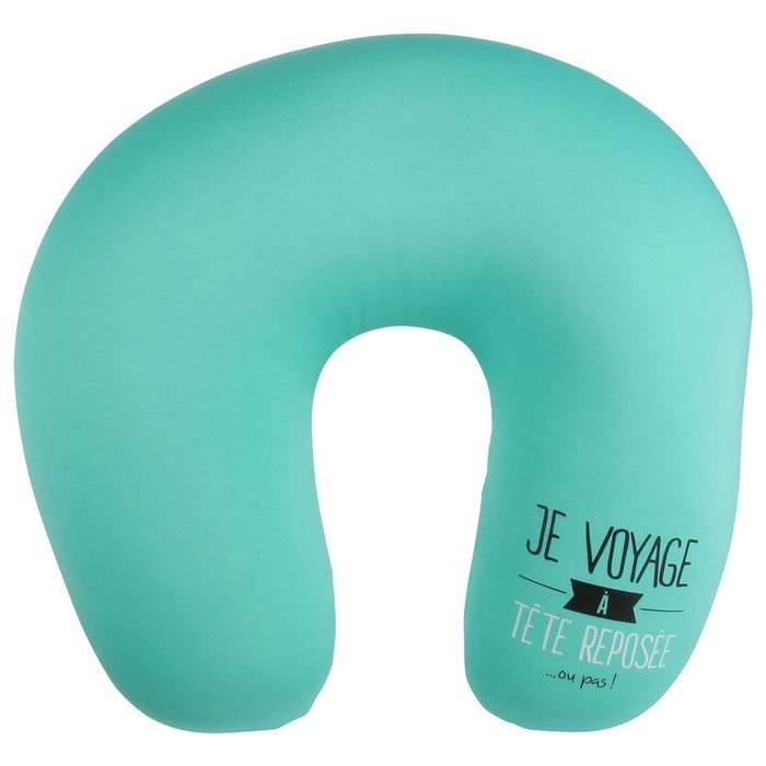 Jet Lag Cojín Cervical Microperlas Jet Lag Colores Surtidos, Turquesa, Negro, Azul, Fucsia, Medidas 25x25x8cm