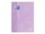 Oxford Cuaderno espiral Ebook 1 School Touch Din A4+ 80 hojas cuadro 5 mm malva pastel