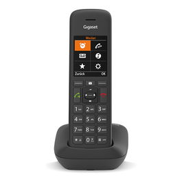 Gigaset C575 Teléfono Inalámbrico DECT Analógico TFT Pantalla Color Negro Manos Libres Agenda 200 Contactos Alarma Calendario