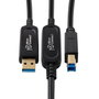 MicroConnect Cable USB de Fibra Óptica Premium USB 3.2 Gen 2 A-B, 20m