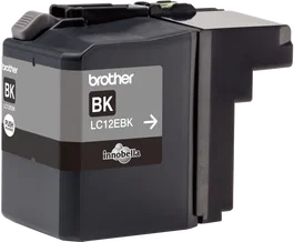 Brother LC12EBK Cartucho de tinta negro