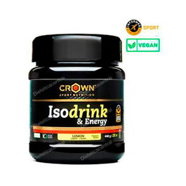 Crown Sport Nutrition Isodrink & Energy Limón 640 g