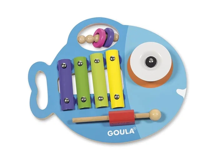 Goula Juego goula didactico glupy musical 3 en 1 Goula Juego goula didactico glupy musical 3 en 1