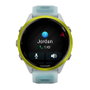 Garmin Forerunner 570 - Reloj Deportivo GPS con Pantalla AMOLED 1.4", Aluminio Blanco y Amarillo