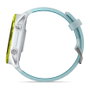 Garmin Forerunner 570 - Reloj Deportivo GPS con Pantalla AMOLED 1.4", Aluminio Blanco y Amarillo