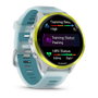 Garmin Forerunner 570 - Reloj Deportivo GPS con Pantalla AMOLED 1.4", Aluminio Blanco y Amarillo
