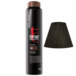 TopChic, Permanent Hair Dye, 6A Dark Ash Blonde, 250 ml
