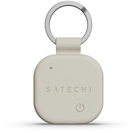 Satechi Vegan Leather FindAll Keychain Sand