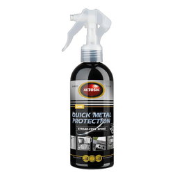Autosol Aceite Protector y Limpiador de Metales Aerosol 250 ml SOL11001145 - Para Cromado, Acero Inoxidable y Molduras, Brillo Duradero