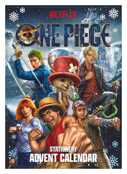 Pyramid International One Piece Calendario de Adviento (2027) Expositor de 8 unidades Pyramid International One Piece Calendario de Adviento (2027) Expositor de 8 unidades