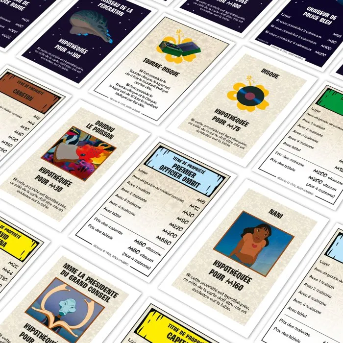 Winning Moves MONOPOLY - Lilo & Stitch Juego de mesa WTT1696639031260, de 2 a 8 jugadores, +6 años