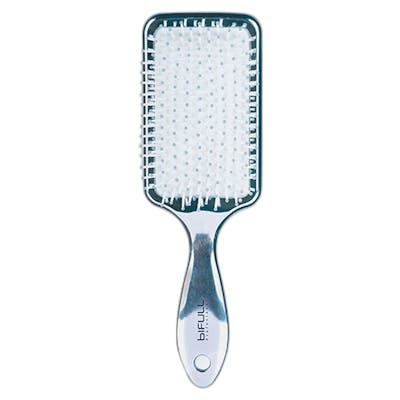 Bifull Cepillo Raqueta Racket Chrome Plata de 22 cm