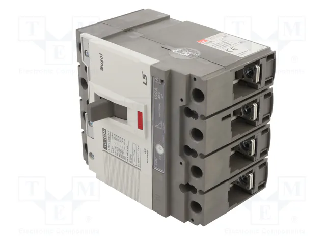 LS ELECTRIC Interruptor de potencia SUSOL TD TD100N-FMU-100A-4P de 4 polos