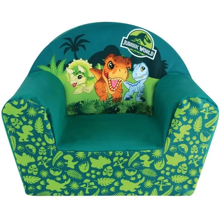 Fun House Sillón Infantil Jurassic World W.52 x D.33 x H.42 cm