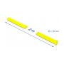 DeLOCK Funda trenzada estirable 2 m x 25 mm Amarillo