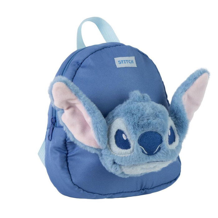 Cerdá Mochila de Guardería Personaje Peluche Stitch Azul Cerdá Mochila de Guardería Personaje Peluche Stitch Azul